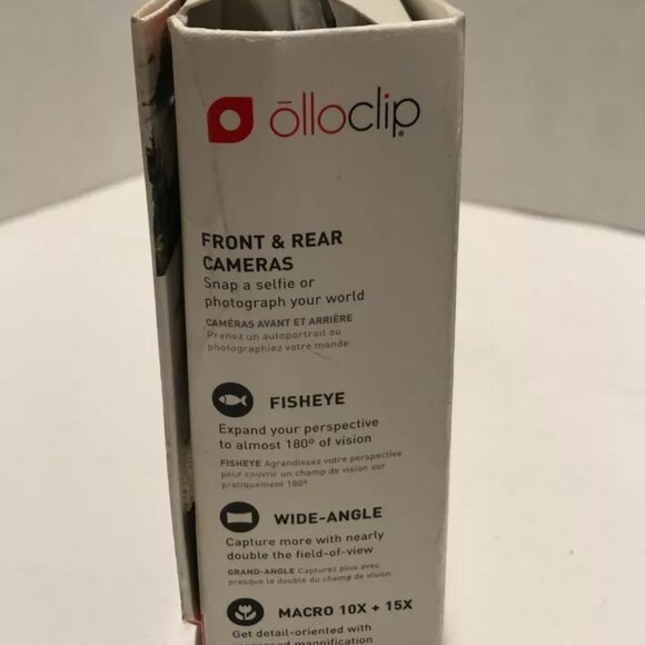 OlloClip 4-in-1 Photo Lens for iPhone 6/6s & Plus, In Box Package, Clean - Picture 6 of 8
